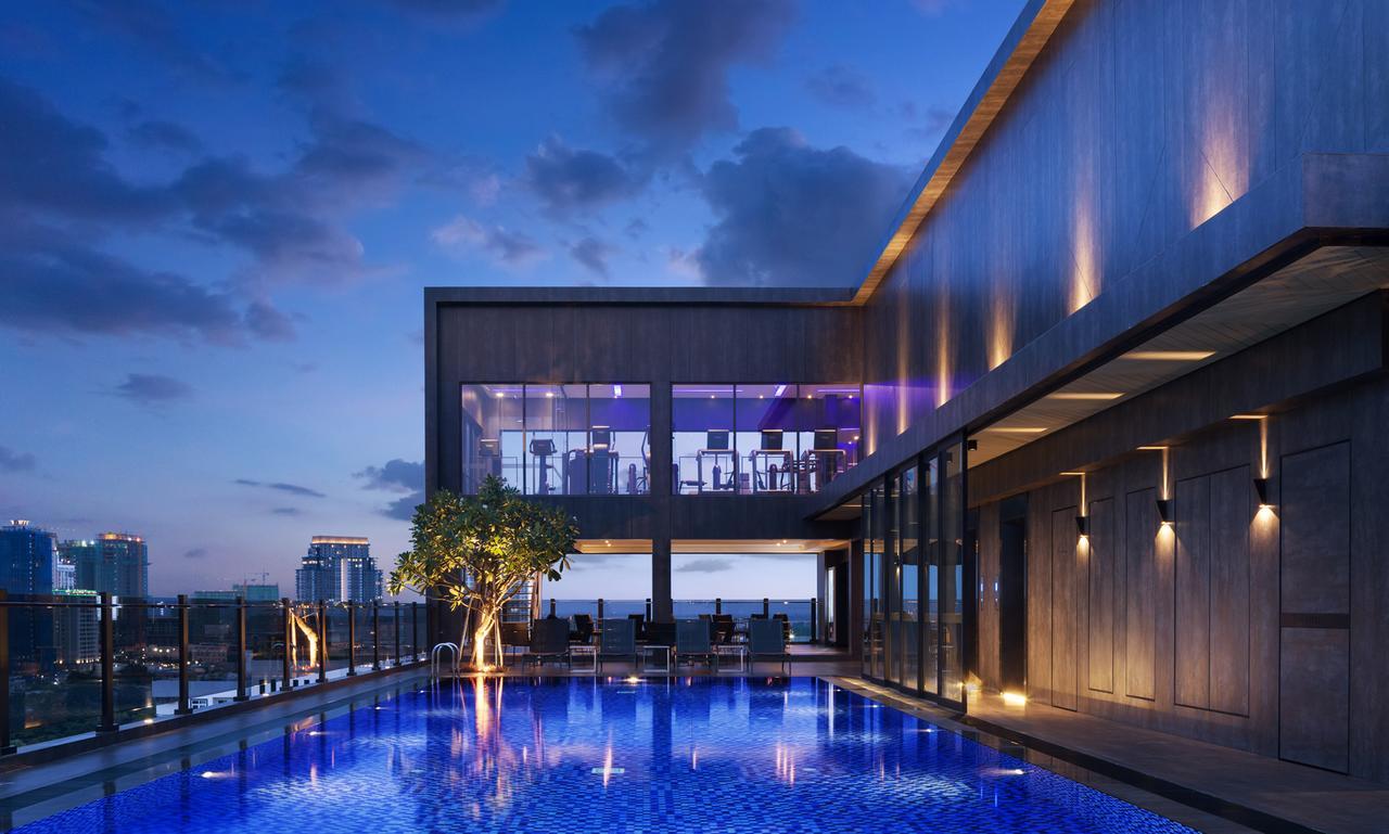 One Residence Hotel & Apartment Phnom-Penh Buitenkant foto